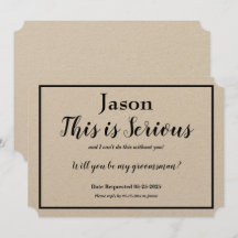 大切なお願い　これは冗談ではない　名誉な選択肢