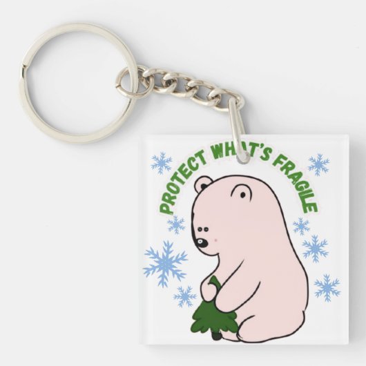 大切なものを守る キーホルダー (正面)