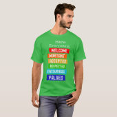 大切なアイダホ州の先生へ みんな歓迎 Tシャツ (正面フル)