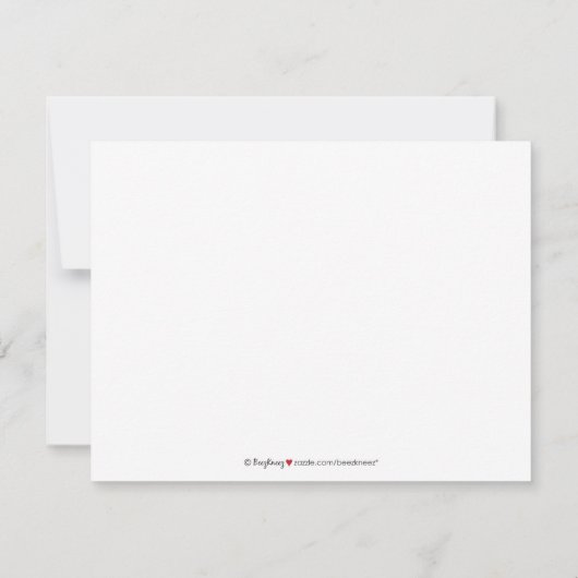 大切なエコー検査のベビーシャワーの招待状(青い) 招待状 (裏面)