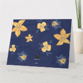 大切なカードに誕生日の喜びを カード (裏面)