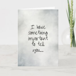 大切なカード カード