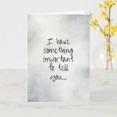 大切なカード カード (黄色い花)