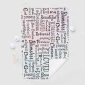 大切なキリスト教の肯定言集 ゴルフタオル (インサイチュ)