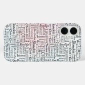 大切なキリスト教の肯定言集 Case-Mate iPhoneケース (裏面 (横))