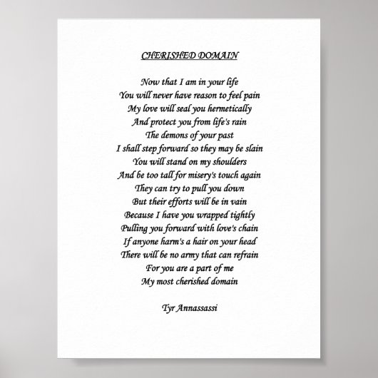 大切なドメインポスター ポスター (正面)