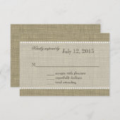 大切なハート反応 出欠カード (正面/裏面)