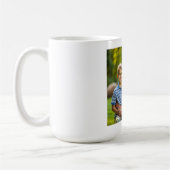 大切なパパの瞬間:カスタム写真 コーヒーマグカップ (左)