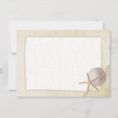 大切なビーチフラットカードサンキュー サンキューカード (裏面)