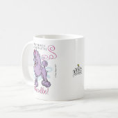 大切なプードルのコーヒー・マグのギフト コーヒーマグカップ (正面左)