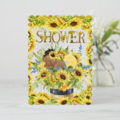 大切なベイビーシャワーのご招待 招待状 (スタンド正面)