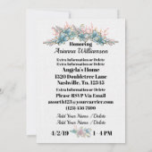 大切なベイビーシャワーのご招待 招待状 (裏面)