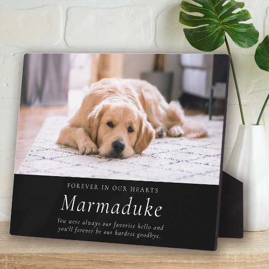 大切なペットのメモリアル お別れと再会の記念に フォトプラーク