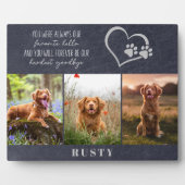 大切なペットのメモリアル - 最愛のペットとの別れに フォトプラーク (正面)