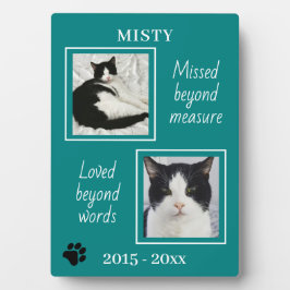大切なペットの思い出を永く大切にできる写真翡翠プレート フォトプラーク