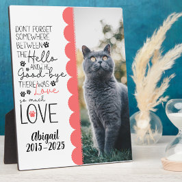 大切なペットの思い出記念写真 フォトプラーク