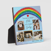 大切なペットの思い出　ハローぺっとメモリアルフォトプレート フォトプラーク (正面)