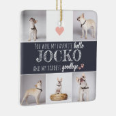 大切なペットの記憶を胸に ~好きな言葉で贈るペットメモリアル~ セラミックオーナメント (右)