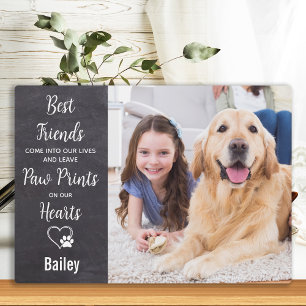 大切なペットの記憶を胸に。犬のペットメモリアル フォトプラーク