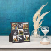 大切なペットの馬の追悼　オリジナル写真コラージュ フォトプラーク (インサイチュ)