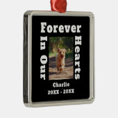 大切なペットを忘れないための追悼メモリアル メタルオーナメント (右)