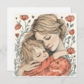 大切なママ：特別な挨拶 シーズンカード (正面/裏面)