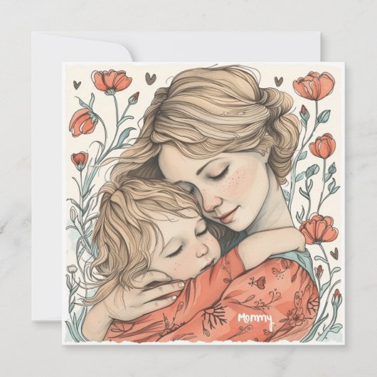 大切なママ：特別な挨拶 シーズンカード (正面)