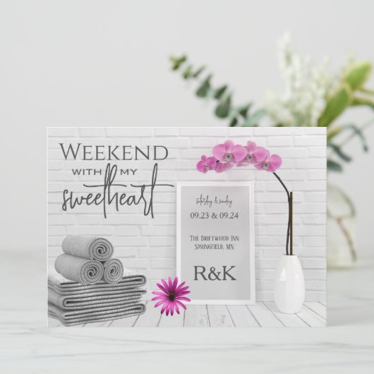 大切な人との週末 招待状 (スタンド正面)