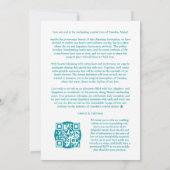 大切な人と 笑顔あふれる おしゃれで素敵な ウェディングフォトカード セーブザデート (裏面)