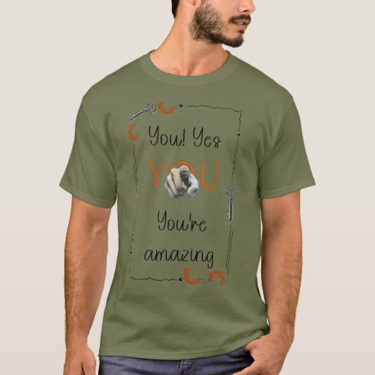 大切な人のための自己愛リマインドギフト Tシャツ (正面)