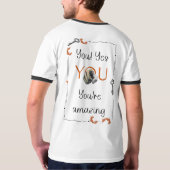 大切な人のための自己愛リマインドギフト Tシャツ (裏面)