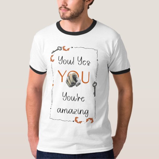 大切な人のための自己愛リマインドギフト Tシャツ (正面)
