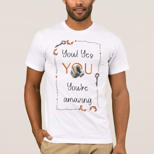 大切な人のための自己愛リマインドギフト Tシャツ (正面)