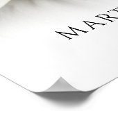 大切な人よ、永遠に私たちの心の中に。 フォト 現代スクリプト ポスター (角)