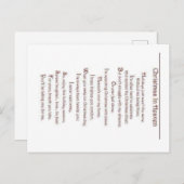 大切な人を失った方へのポストカード ポストカード (正面/裏面)