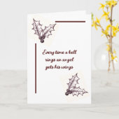 大切な人を失った方への哀悼カード カード (黄色い花)