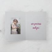 大切な友情のカード サンキューカード (内部)