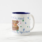 大切な友情マグカップ ツートーンマグカップ (正面右)