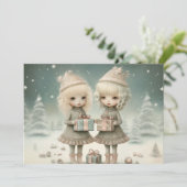 大切な友情:クリスマスの願い シーズンカード (スタンド正面)