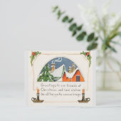 大切な友達へ　クリスマスのご挨 カード (スタンド正面)