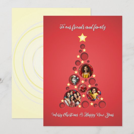 大切な友達や家族へ シーズンカード (正面/裏面)