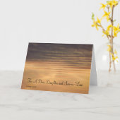 大切な娘と息子へ 結婚記念日のカード カード (黄色い花)