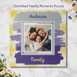 大切な家族モーメント写真パズル ジグソーパズル