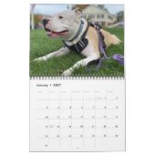 大切な思い出を作る - 愛犬の写真をパーソナライズ カレンダー (1月 2027)