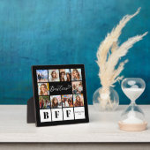 大切な思い出を飾る ベストフレンド フォトコラージュ モダンスクリプト BBF フォトプラーク (インサイチュ)