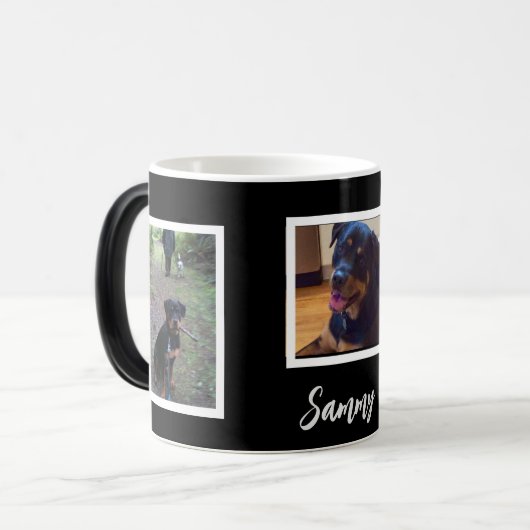 大切な思い出ペットトリオマグ モーフィングマグカップ (正面左)