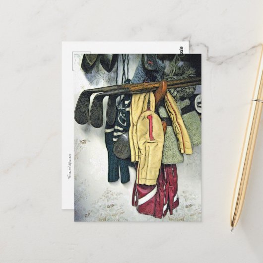 大切な思い出図解入りの、写真付きのの芸術 ポストカード (正面/裏面インサイチュ)