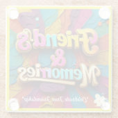 「大切な思い出」 ガラスコースター (裏面)