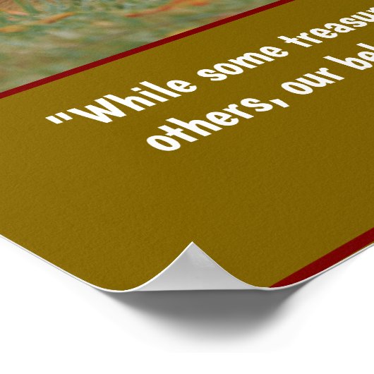 大切な愛犬を思い出すためのユニークなギフト、ペットの追悼プリント ポスター (角)