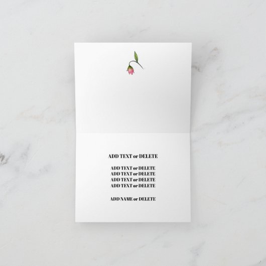 大切な愛 いつだって カード (内部)